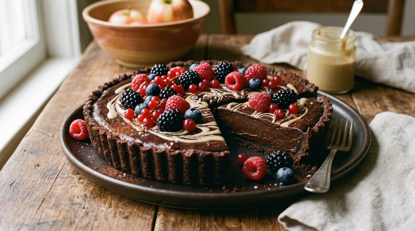 Steamed Choc Apple Tart